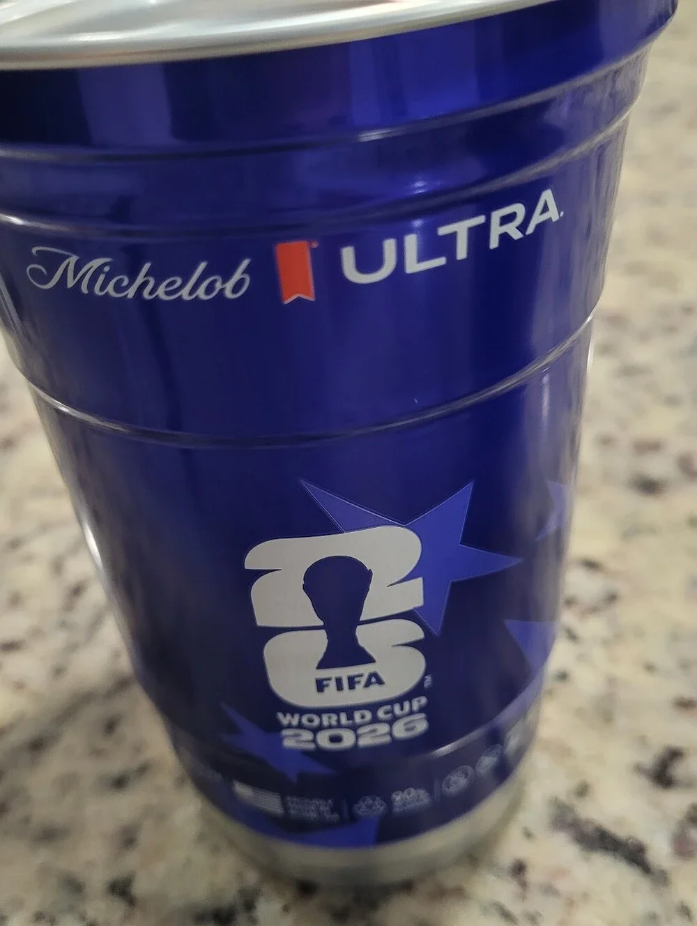 Miami Michelob Ultra Souvenir Fifa World Cup 2026 Aluminum Cup